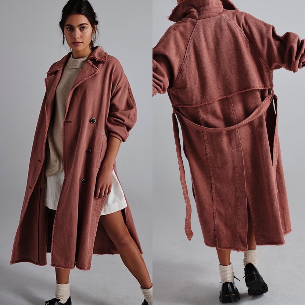 NWT Free People Kelly Trech Coat